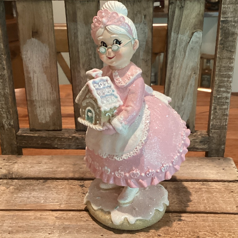 Pastel Pink Mrs. Claus